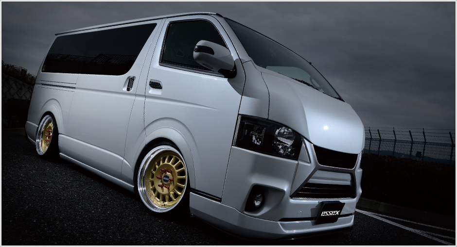 ハイエース カスタム】憧れのちょい悪エアロ！！！バッドフェイス