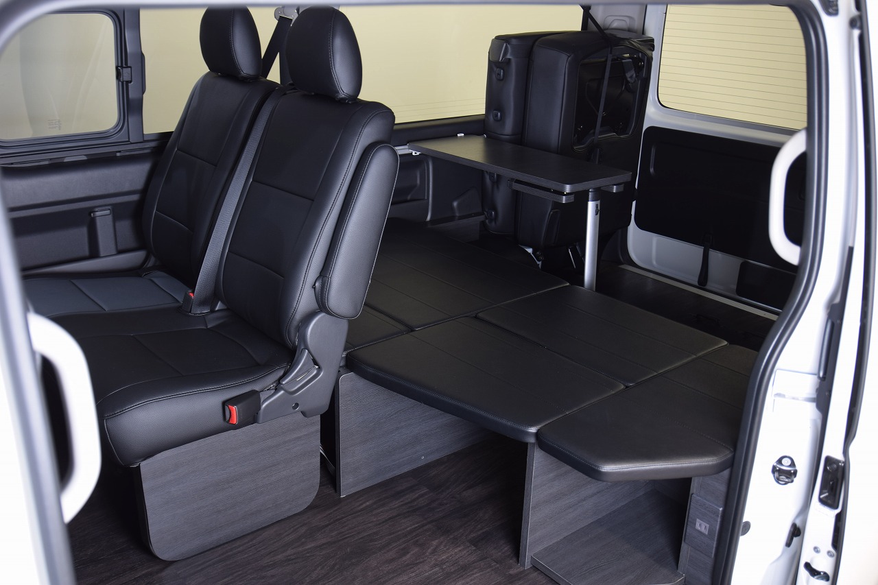 新車 ハイエース ワゴンGL6型 ベッドキット4 1 | 200系ハイエース