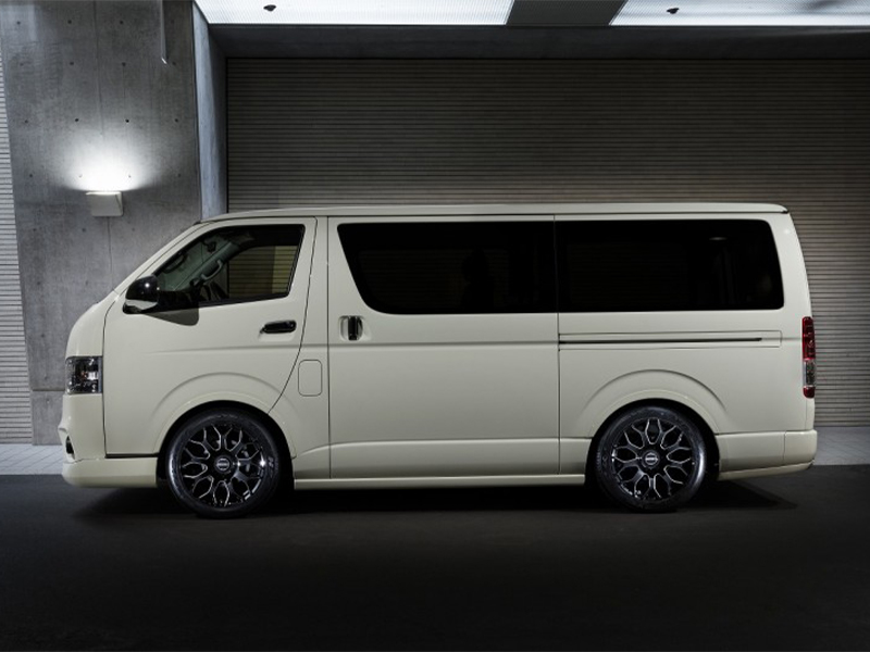 ES 200系ハイエース リーガルフェンダー 出幅6mm ABS製 【車検対応