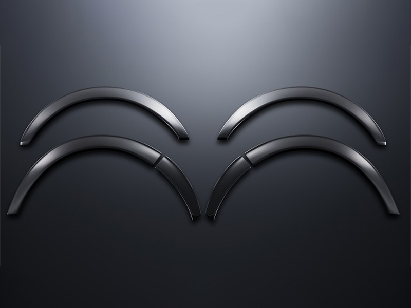 ES オーバーフェンダー(25mm) ABS製 □ハイエース/レジアスエース 全車