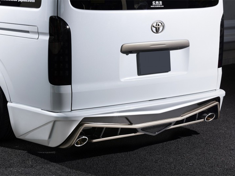 ES PROGRESSII リアバンパー FRP製 200系ハイエースワイド | 200系