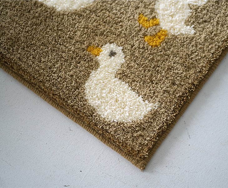 タフティング マット あひるマット (45×70cm) | cucan ネットショップ
