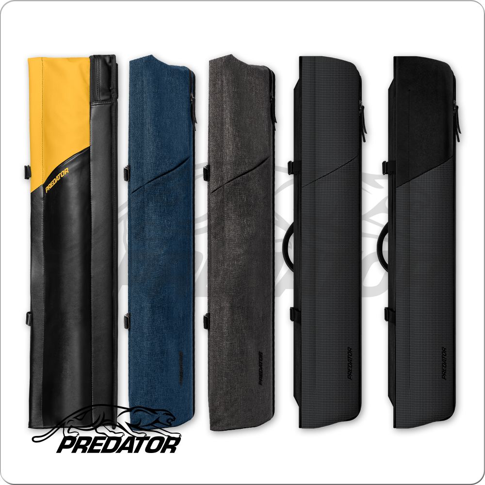 Predator Urbain 3x5 Cue Case – PREDUR35H | Hard Cloth Case for 3