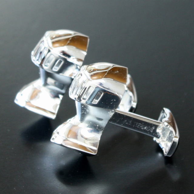 ナイト（騎士）カフスボタン（カフリンクス）シルバー925