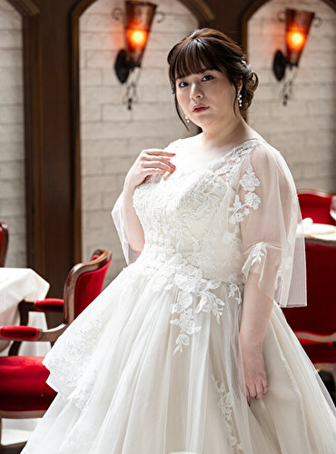 プラスサイズ花嫁必見！夢と理想が叶うカーヴィウェディング