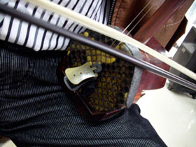 二胡用消音器,微調整器,音準器,飾り - 二胡弦堂