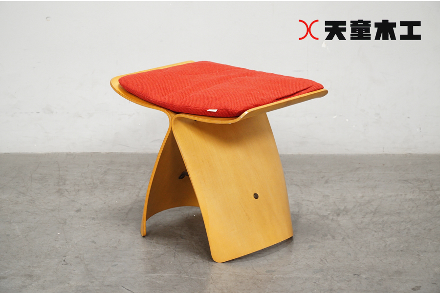 天童木工(Tendo) 柳 宗理 バタフライスツール高価買取-アドア東京-港区