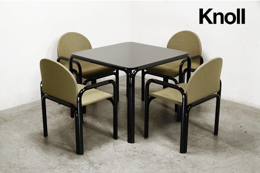 knoll(ノール) Gae Aulenti(ガエ・アウレンティ) ダイニング5点セット