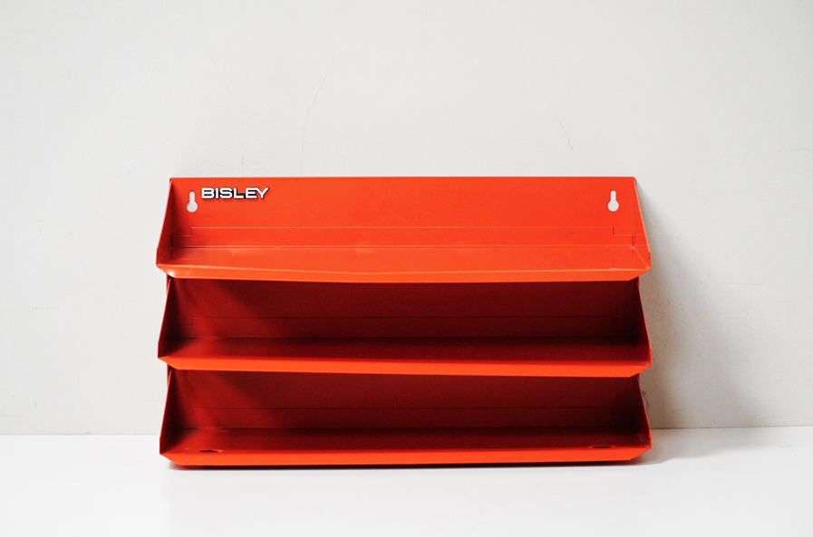 BISLEY(ビスレー)出張買取-アドア東京-A4レターラック トレイ レッド