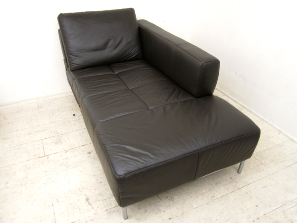 ACTUS アクタス【DICE】総革カウチソファ ブラウン買取専門【アドア