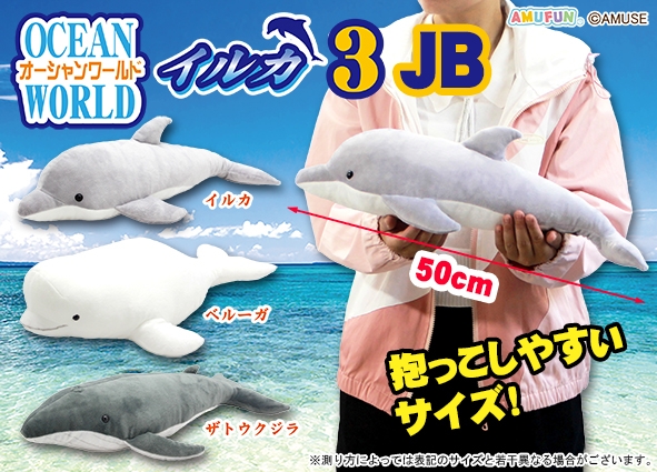 ≪4月の新商品≫オーシャンワールドイルカ3-NEW ITEM！｜アミューズ