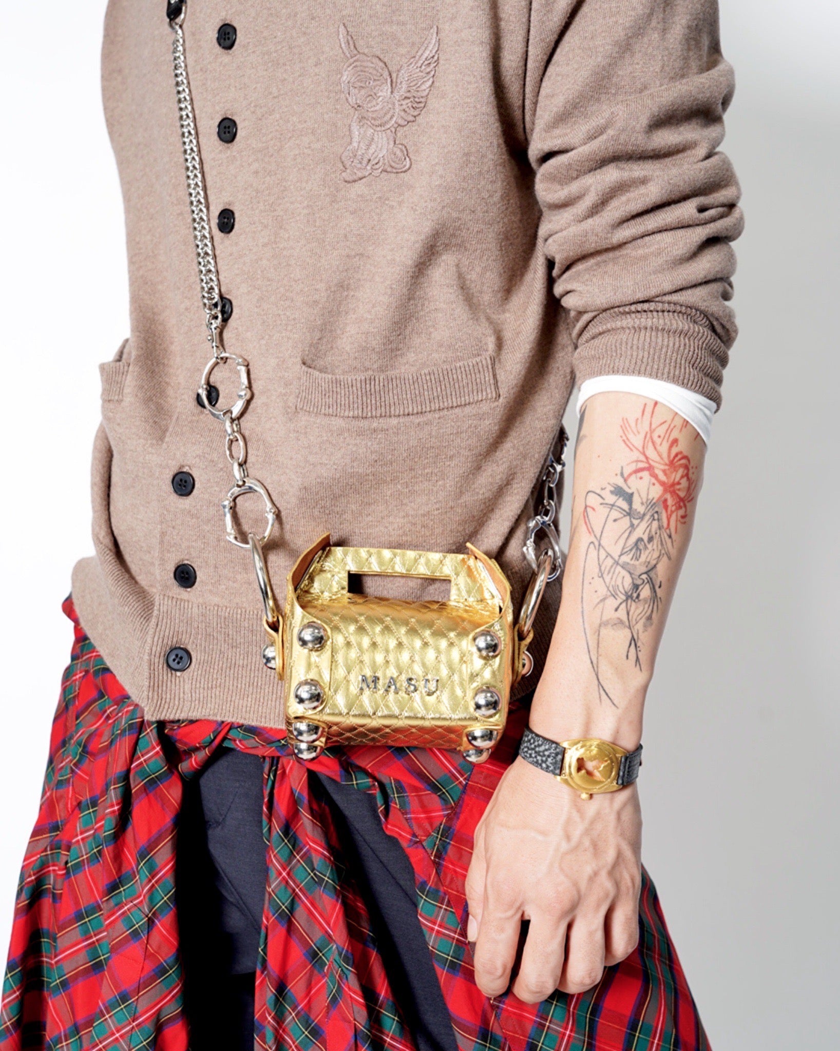 MASU】LEATHER CAKE BAG PETIT -Amanojak.