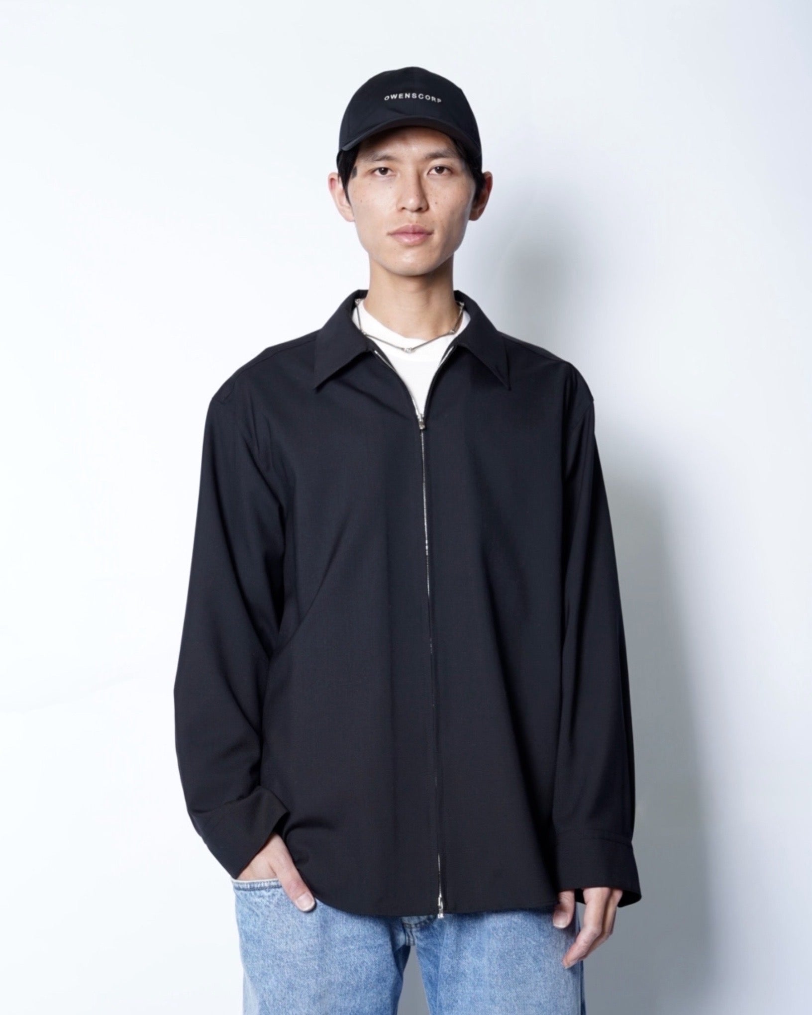 OVERCOAT】Zip-up Shirt -Amanojak.
