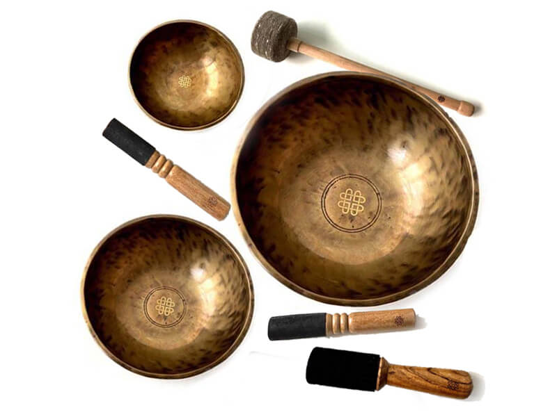 プロ厳選したシンギングボウル極上倍音のシンギングボウル3点セット