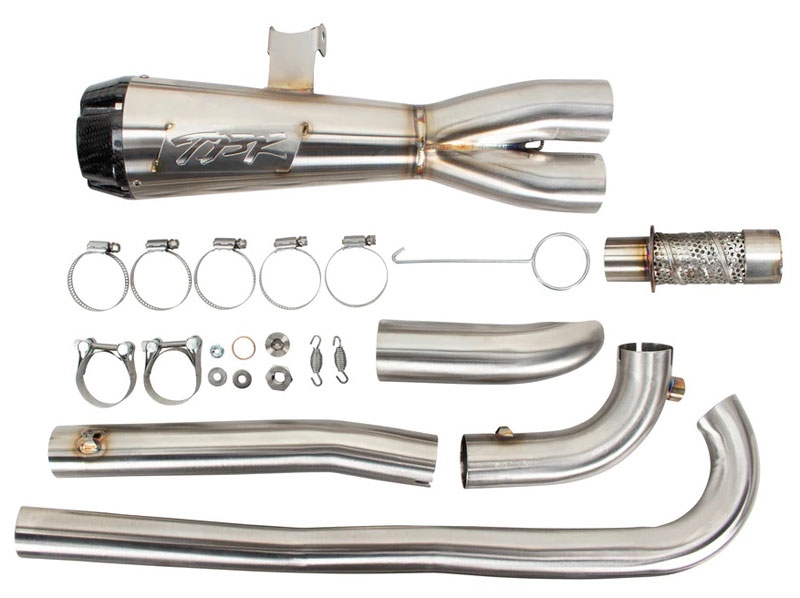 COMP-S 2in1 エキゾースト ステンレス - TWO BROTHERS RACING