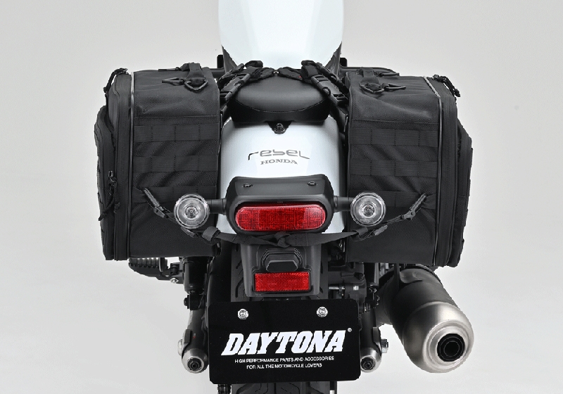 振り分けサイドバッグ 18L＆18L【DHS-43】 - Henly Begins | アンバー