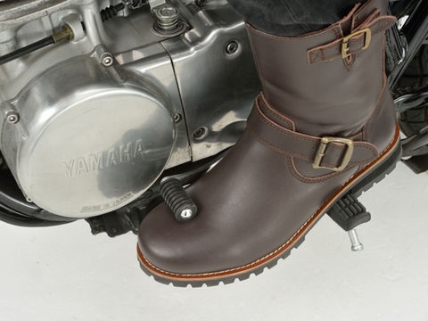 HBS-004 エンジニアブーツ ダークブラウン - Henly Begins | アンバー