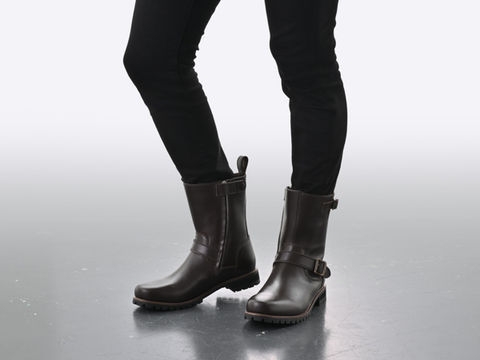 HBS-004 エンジニアブーツ ダークブラウン - Henly Begins | アンバー