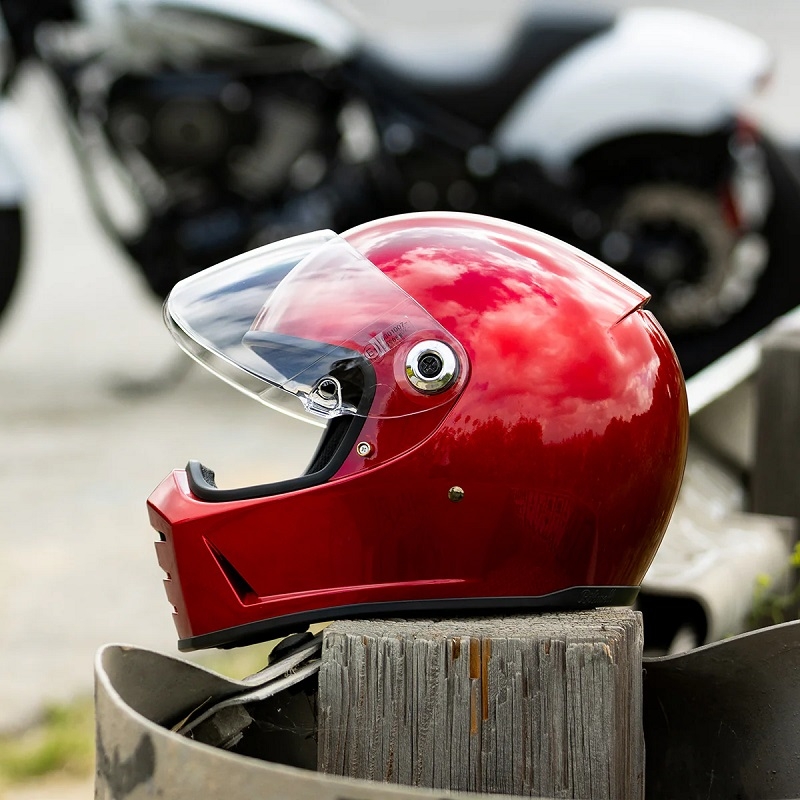LANE SPLITTER ECE R22.06 フルフェイスヘルメット - METALLIC CHERRY