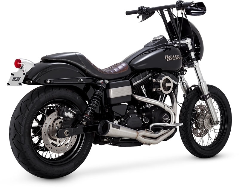 PCX搭載】VANCE＆HINES ステンレス UPSWEEP 2in1マフラー
