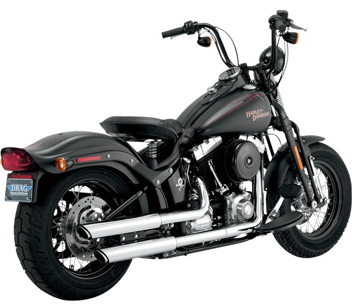VANCE＆HINES ツインスラッシュ 3インチ スリップオンマフラー