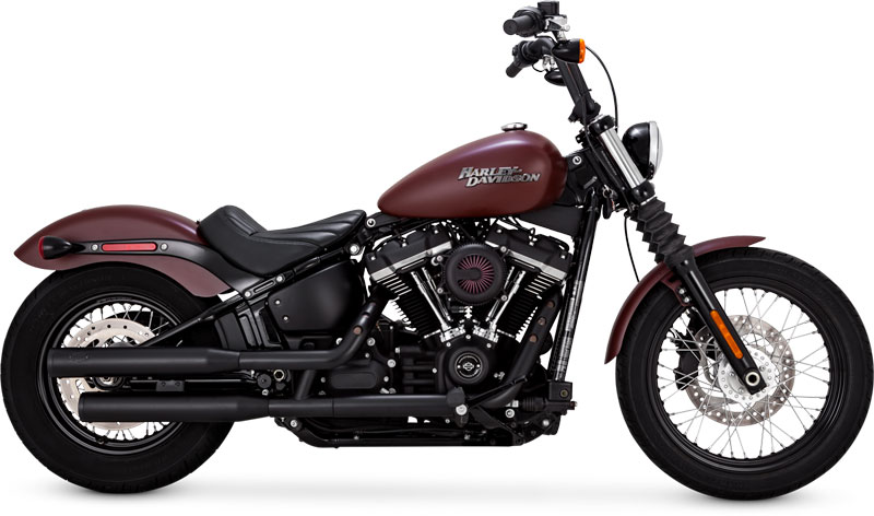 PCX搭載】VANCE＆HINES ELIMINATOR 300 スリップオンマフラー ブラック