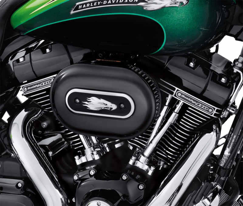 グロスブラック ロッカーボックスカバー - Harley Davidson | アンバー