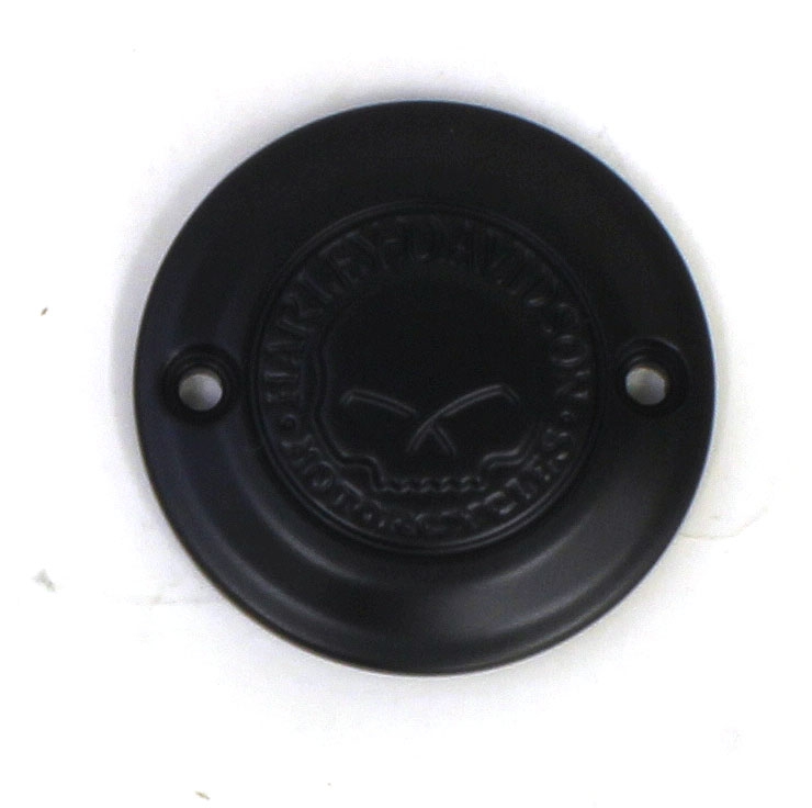 スカル タイマーカバー ブラック - Harley Davidson | アンバーピース