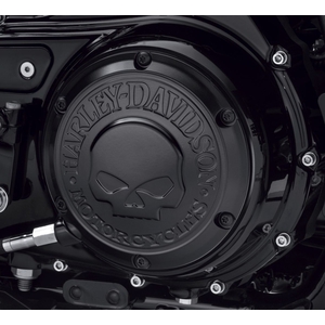 スカル タイマーカバー ブラック - Harley Davidson | アンバーピース