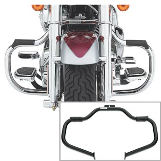 クローム・リアサドルバックガード - Harley Davidson | アンバーピース