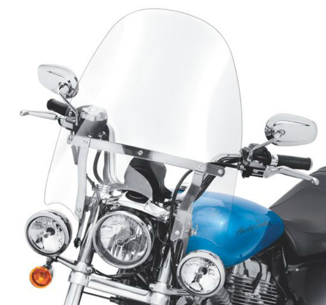 デタッチャブル・コンパクト・ウインドシールド 補助ライト装着車用