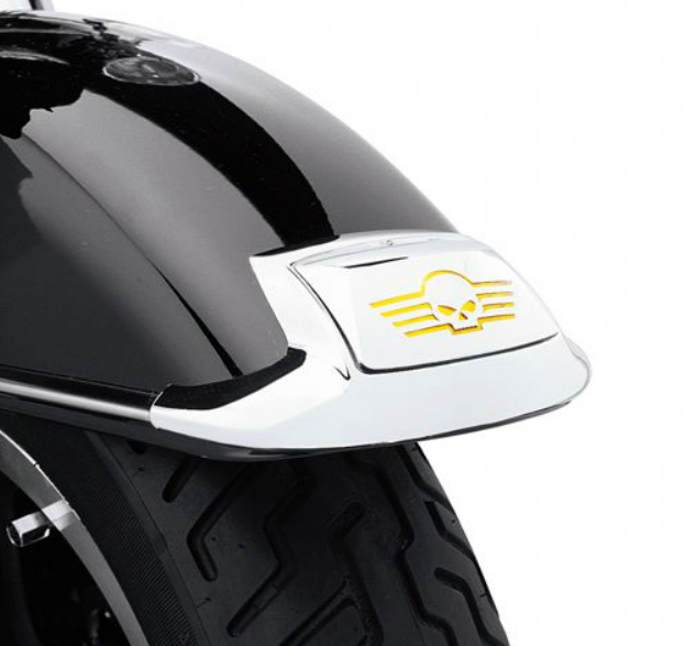 フェンダーチップレンズキット/スカルロゴ - Harley Davidson