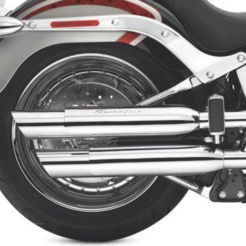 スクリーミンイーグル・ストリートキャノンマフラー・クローム