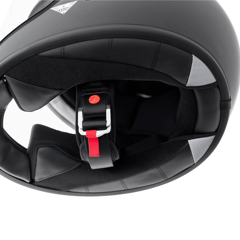 HK-190 ネオレトロフルフェイスヘルメット マットブラック - KOMINE