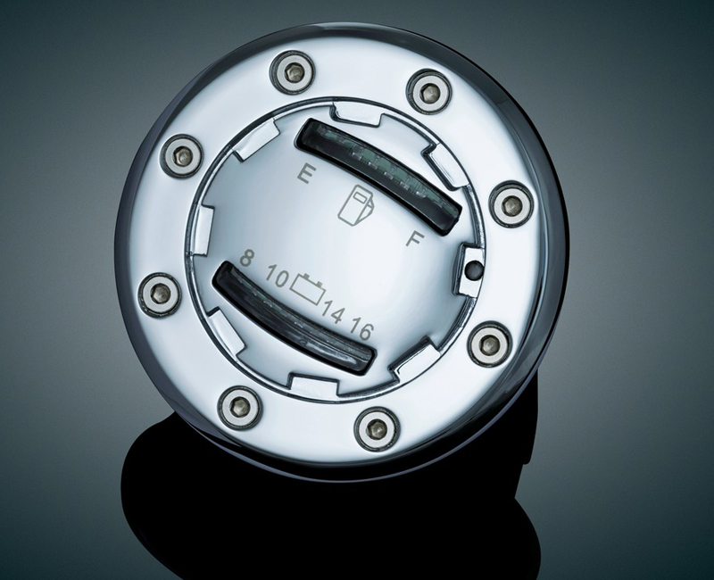 LED フューエル＆バッテリーゲージ - KURYAKYN | アンバーピース