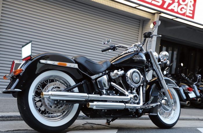 T*U様 モーターステージ マフラー シガータイプ ハーレーHarley-Dav