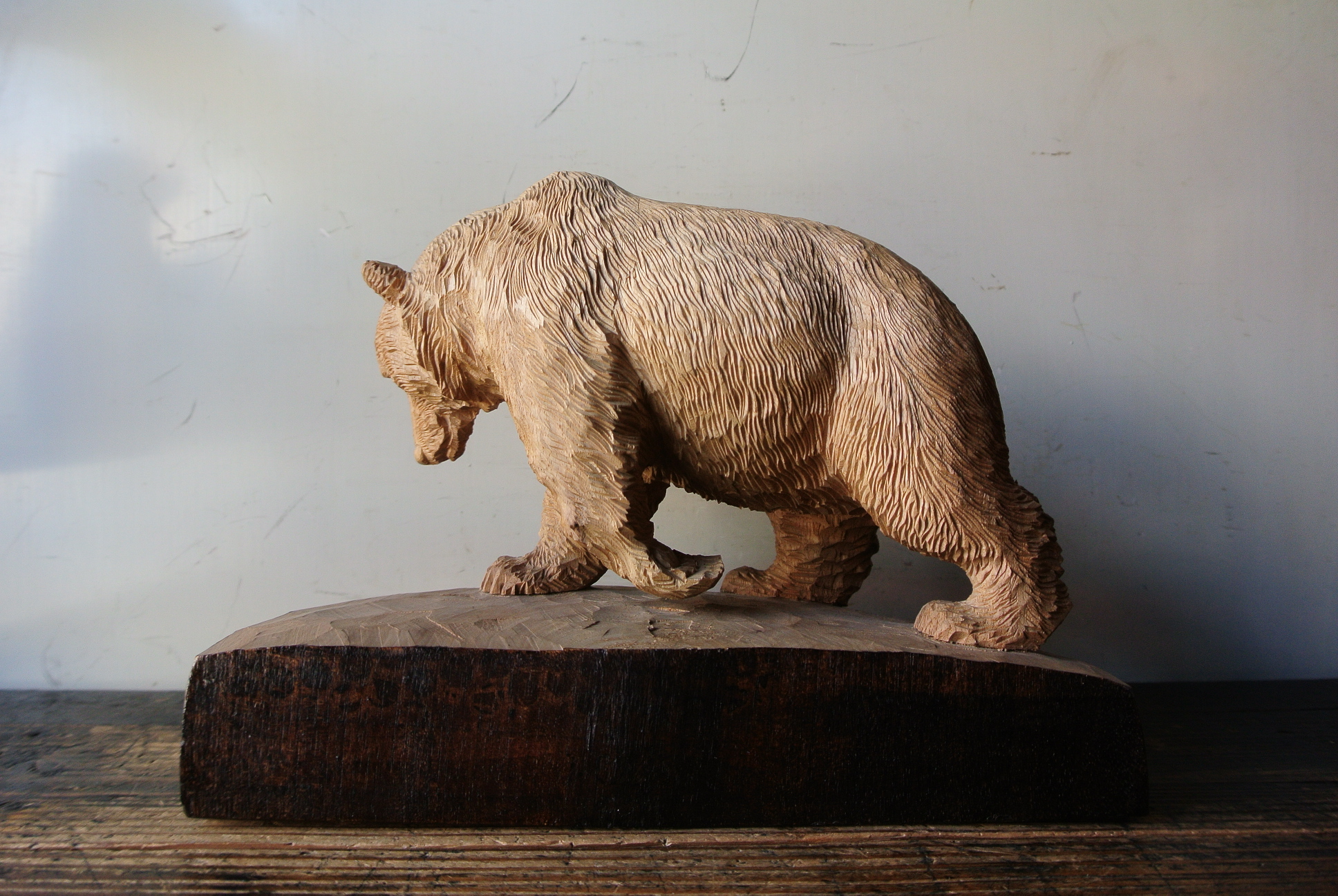 藤戸竹喜 木彫り熊 - アンティーク雑貨・古道具の札幌 アンティーク