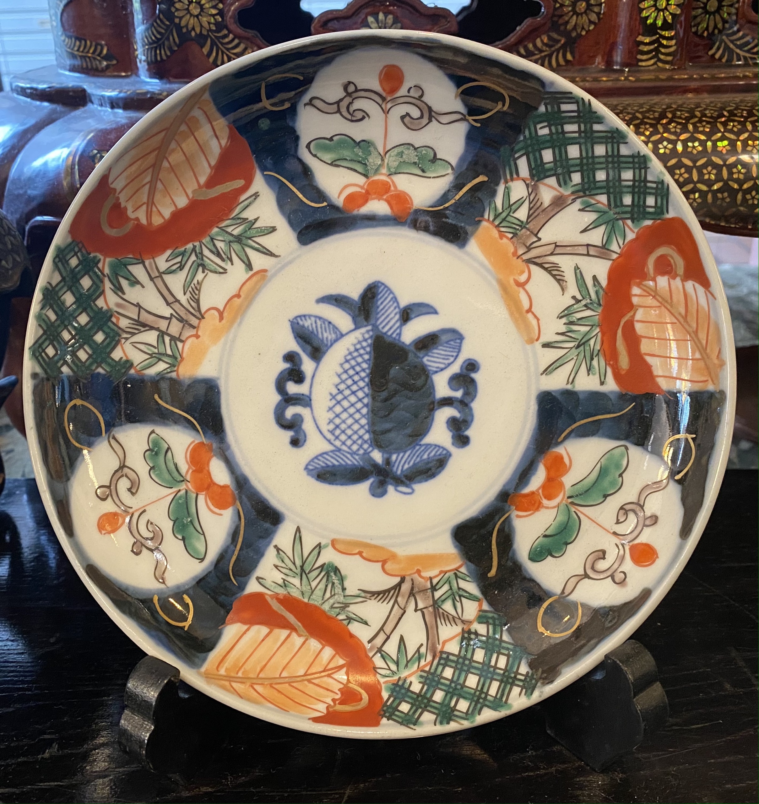 赤絵 中皿 伊万里焼 | Antique Nanae