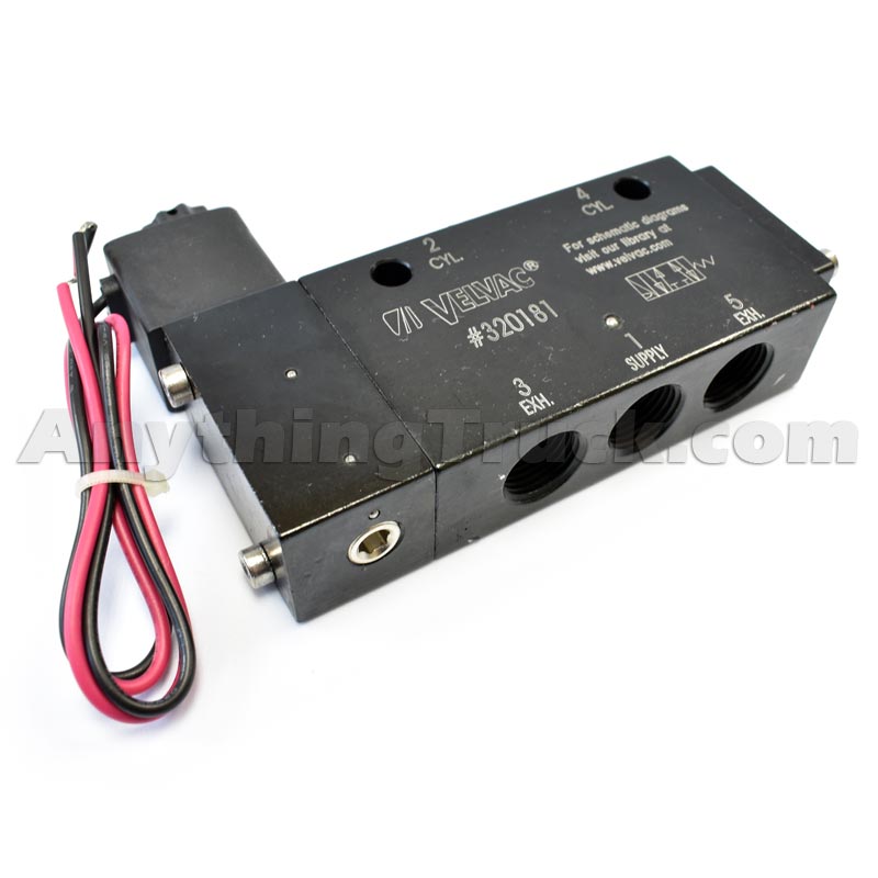 AnythingTruck.com: Velvac 320181 4-Way Spring Return Solenoid