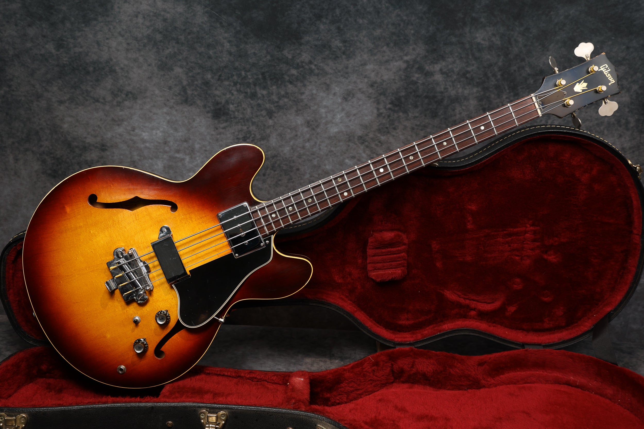 1966 Gibson EB2, Sunburst – Andy Baxter Bass & Guitars