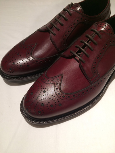 JALAN SRIWIJAYA ( ジャランスリワヤ） 98652 Wingtip Shoes *BLACK
