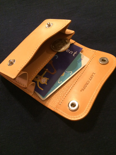 LAST CROPS （ラストクロップス) GLOVE マルチカードケース NATURAL