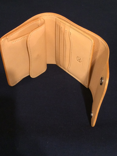 LAST CROPS （ラストクロップス） CASCADE 三つ折り財布 NATURAL