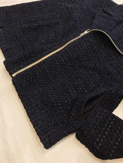 COOHEM (コーヘン) 13-254-014 BASIC TWEED VELVET Rider's JACKET