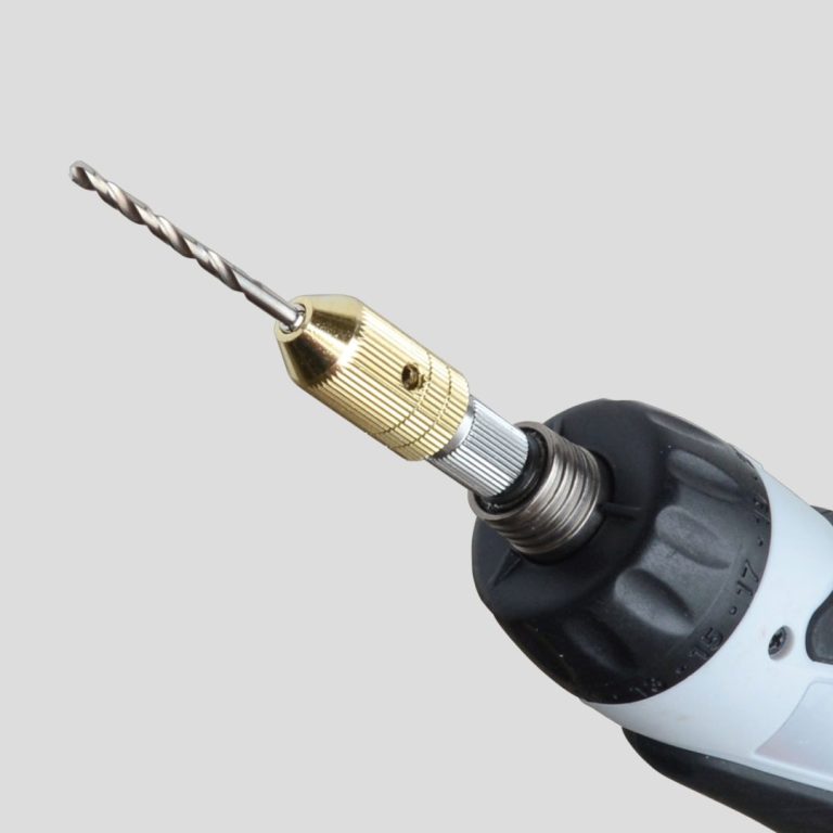 電動用精密ドリルチャック（ドリル付） 0.1～3.2mm（丸軸径） | ANEX