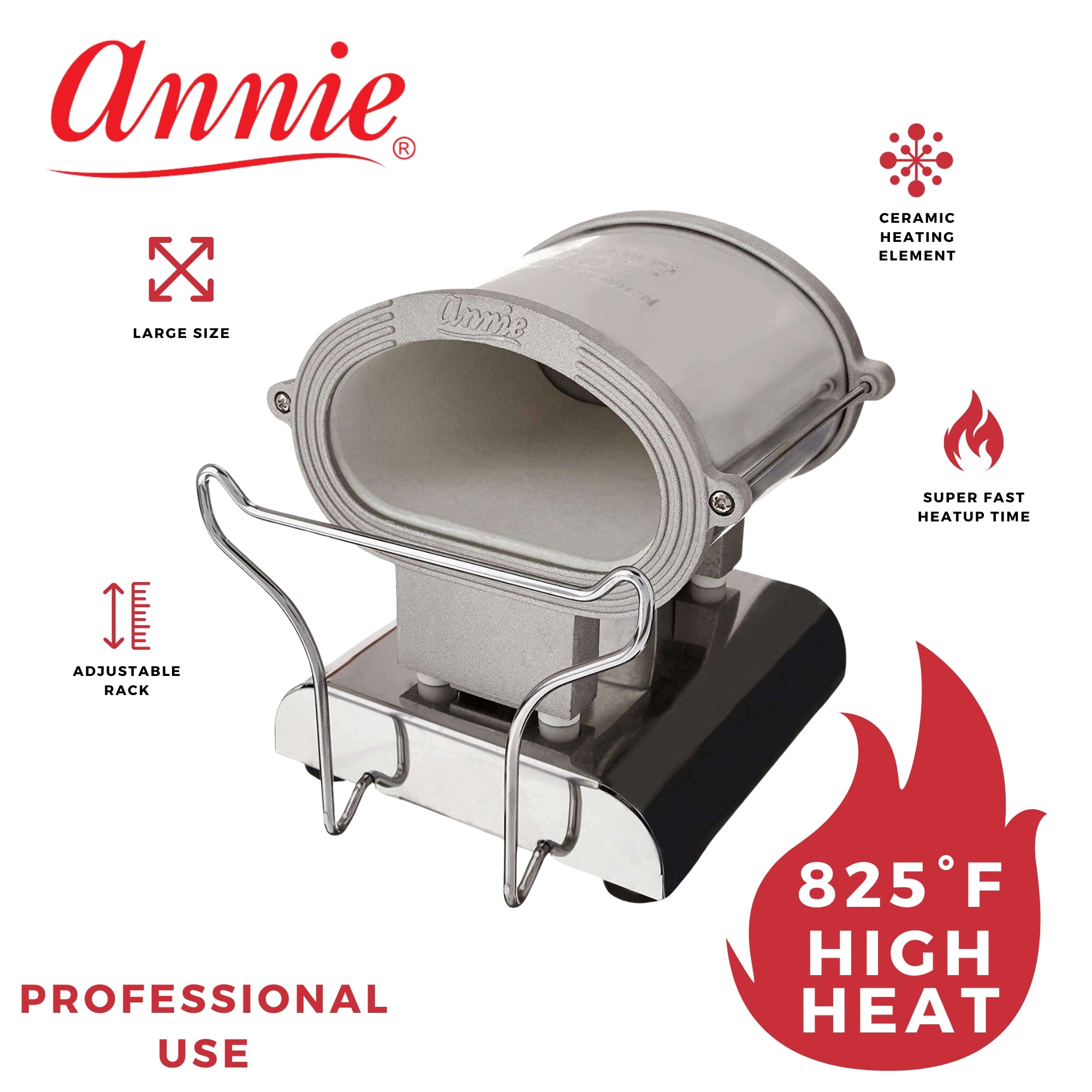 Annie Official Ceramic Thermal Stove - Large, Silver – Annie