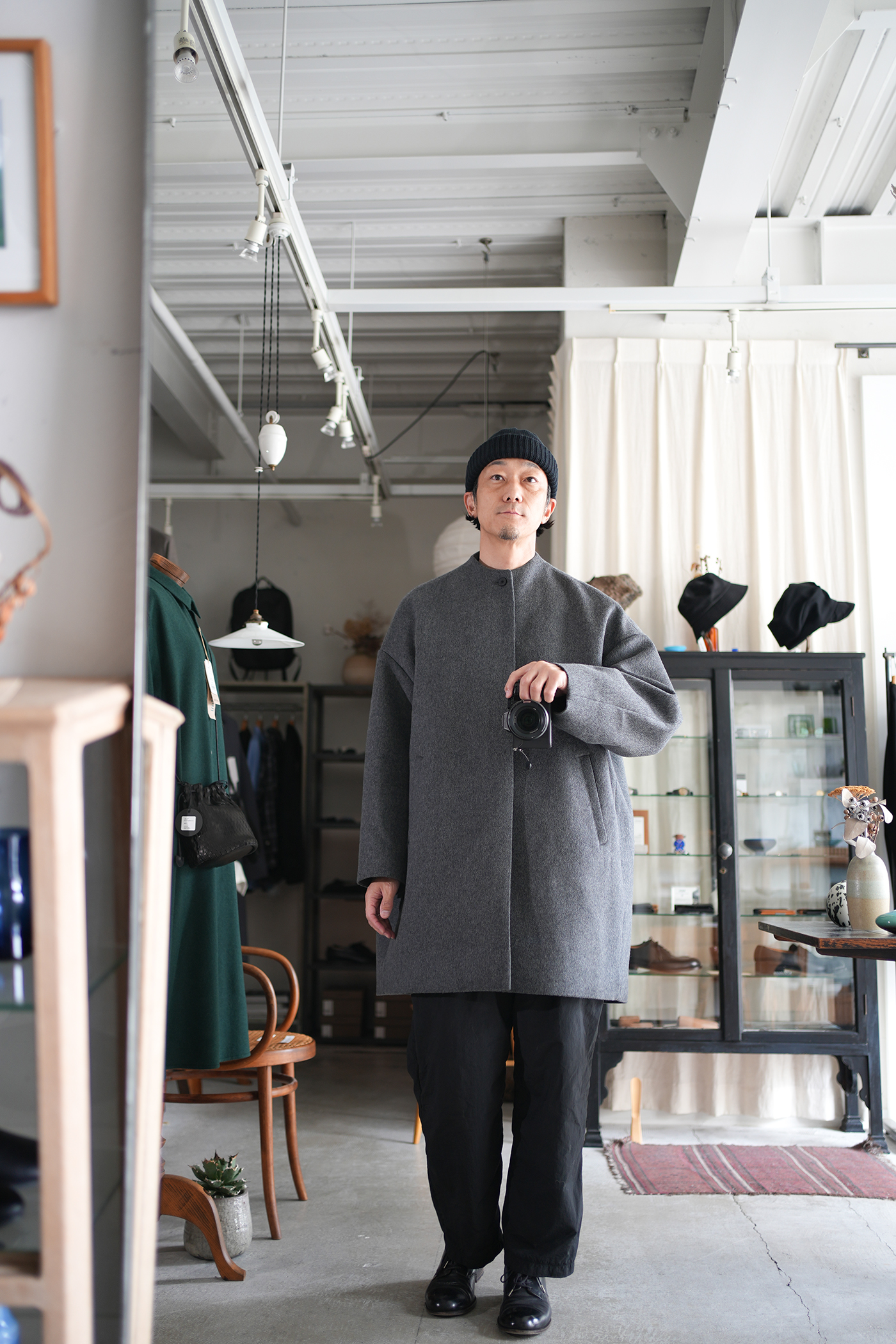 NO CONTROL AIR」スーパ−100'sウールショートビーバーボトルネック