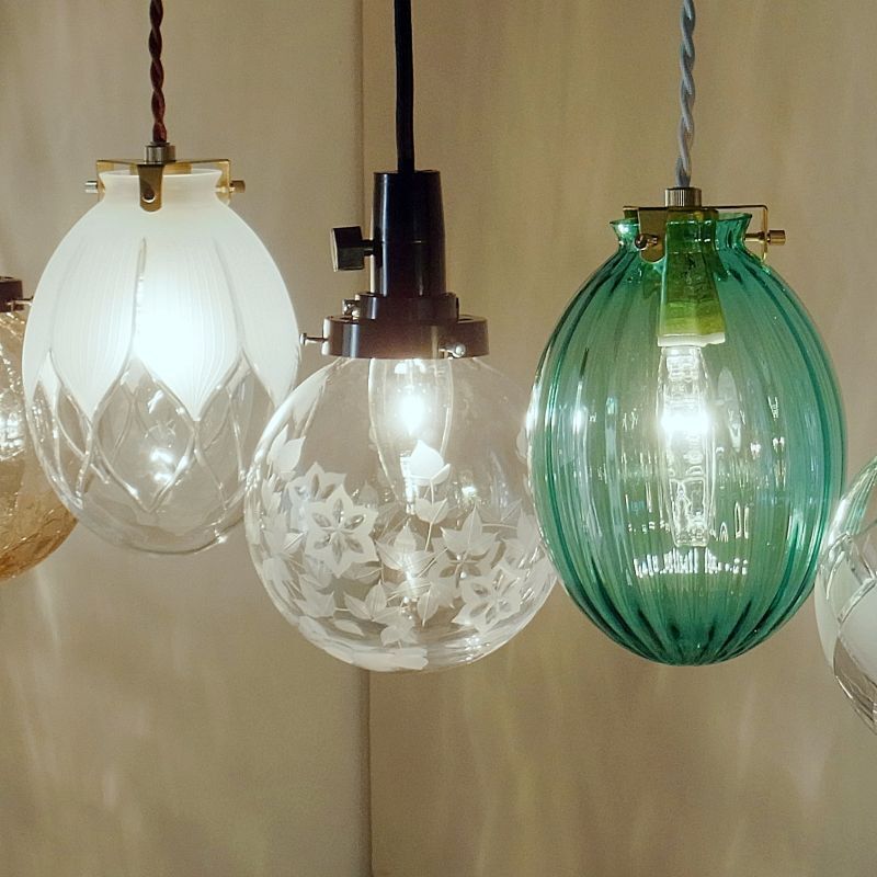 切子ランプ・ガラス照明・ペンダントライト・ブラケットライト通販