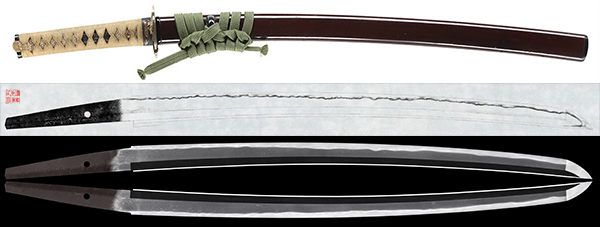 脇差：奥州会津住政長(3代)（保存刀剣） | 日本刀販売の葵美術