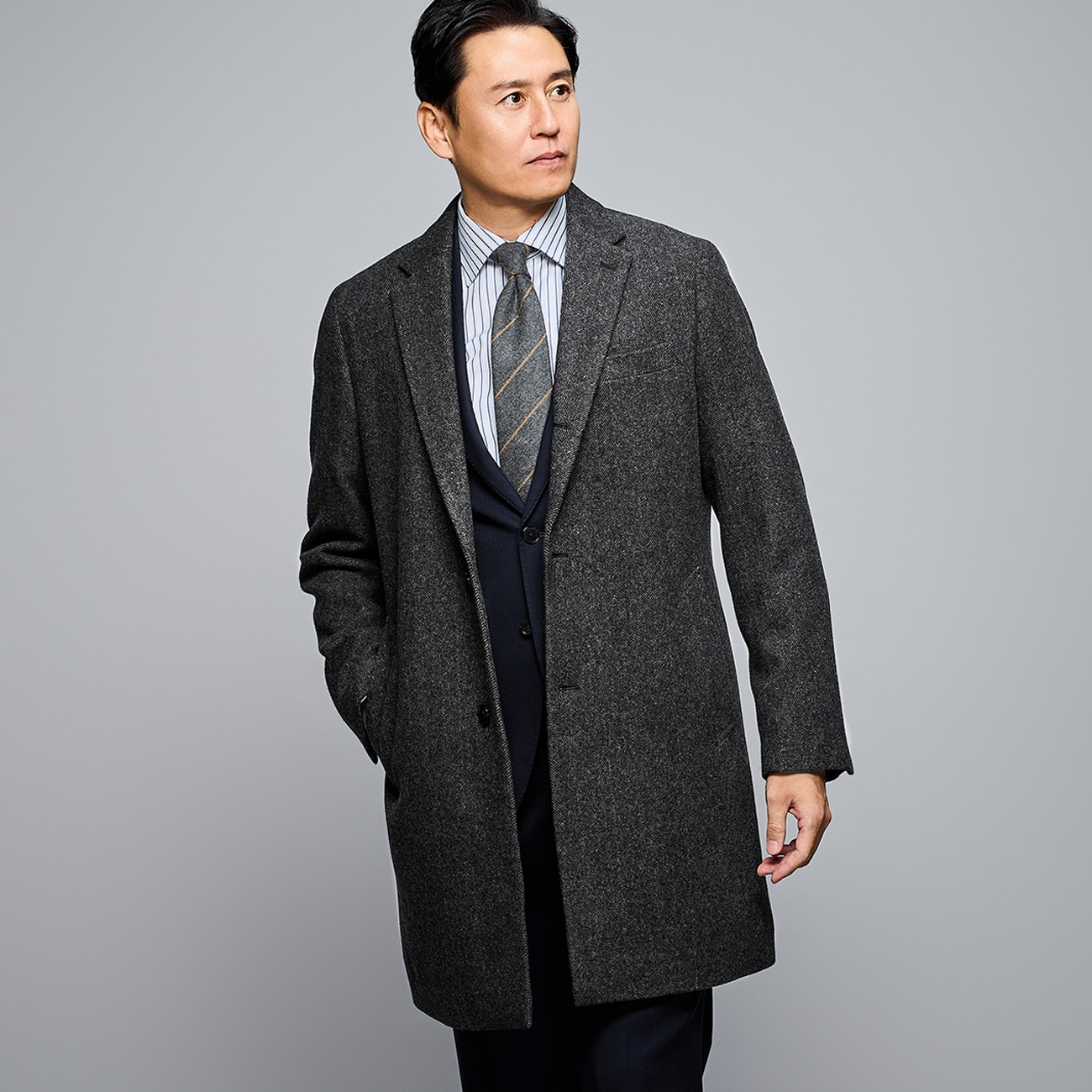 早い者勝ち！】カシミヤコート50%OFF｜榎本 光希【AOKI公式通販】